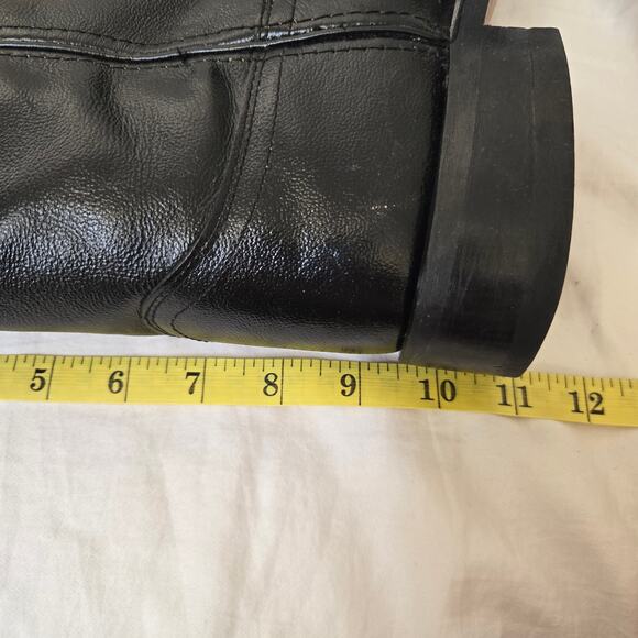 Old West Men\'s Size 8.5D Corona Calf Leather Boots Black SRM4010 main image 7